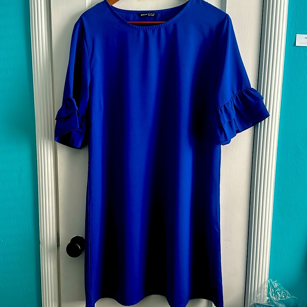 SHEIN Emery Rose bell cup tunic dress